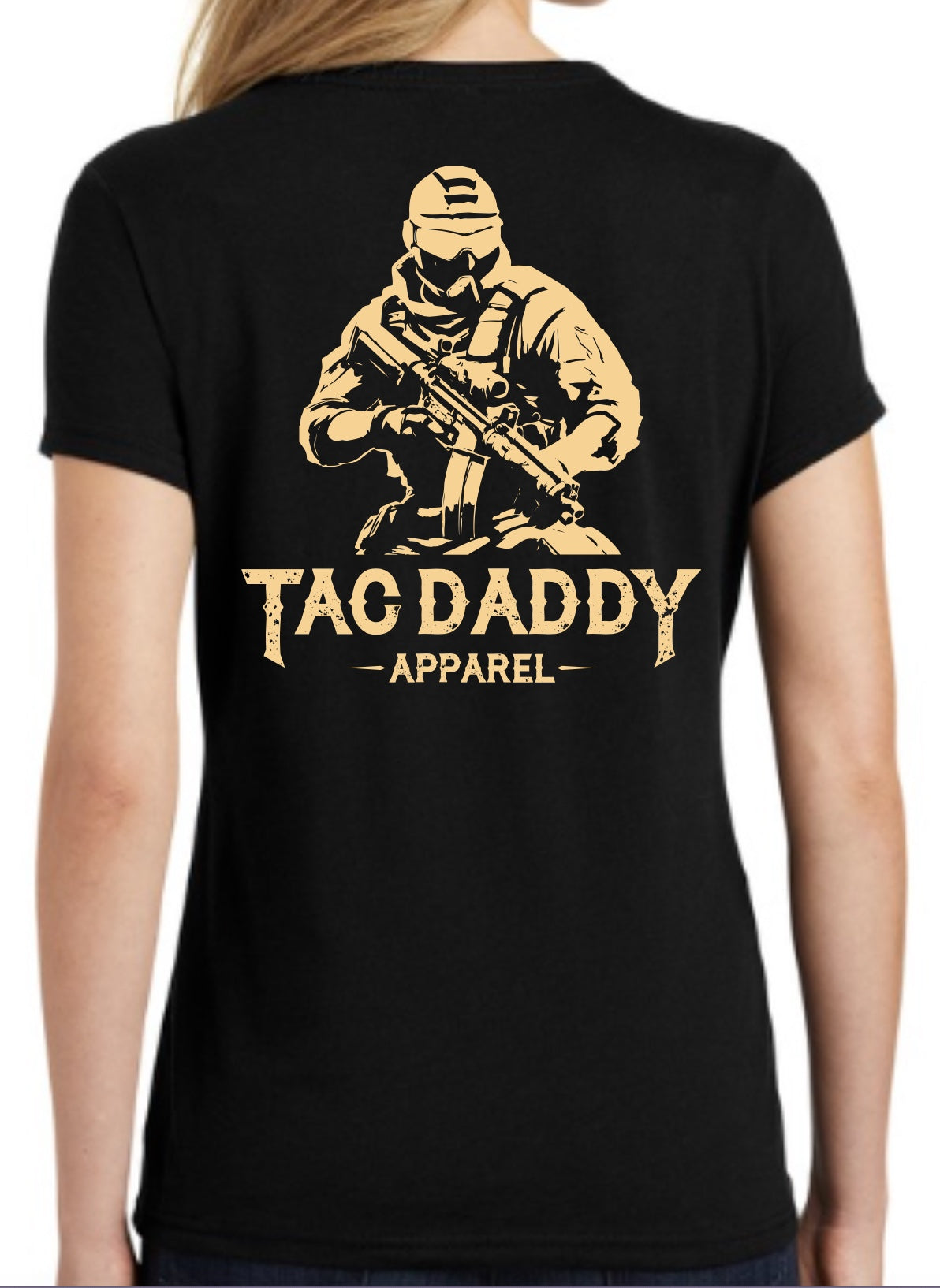 Tac Daddy Women’s Classic Operator V-Neck Tee