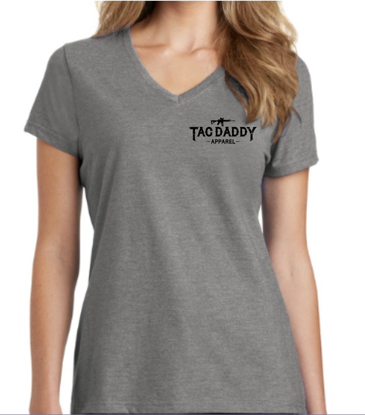 Tac Daddy Women’s Tactical Duo V-Neck Tee