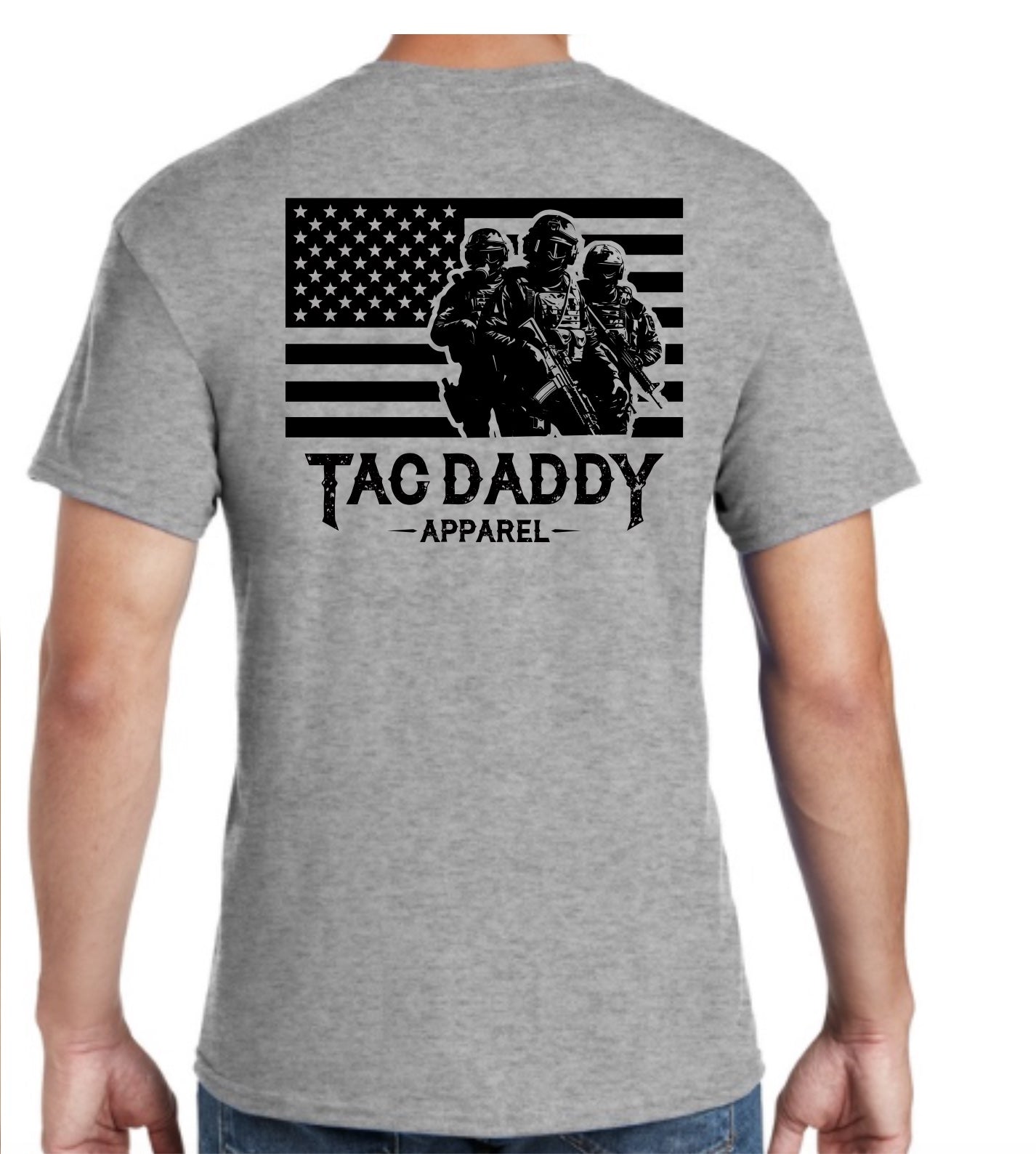 The Tac Daddy Operators Flag Tee
